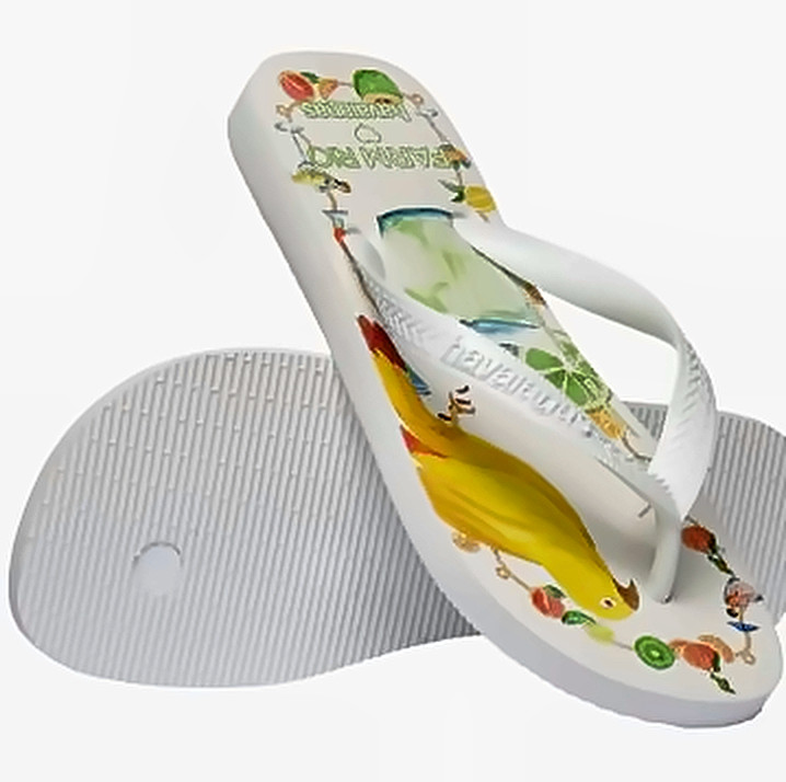 Chinelo Havaianas Farm Coquetel