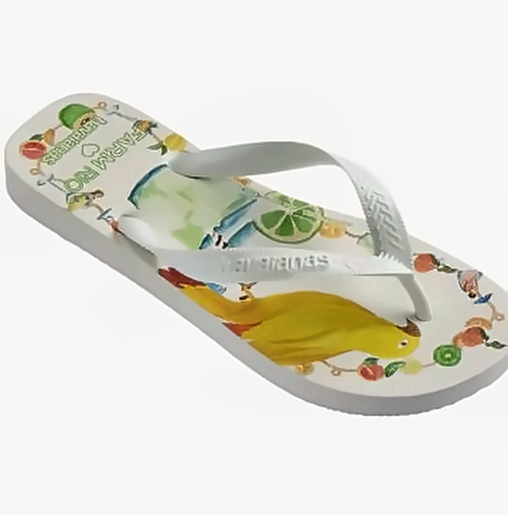 Chinelo Havaianas Farm Coquetel